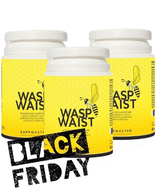 BOX WASP WAIST 3X2 speciale BLACK FRIDAY - Prendi 3 e Paga 2: 33% di Sconto + Spedizione Gratis (ulteriore 20% di sconto!) - farmaster.it