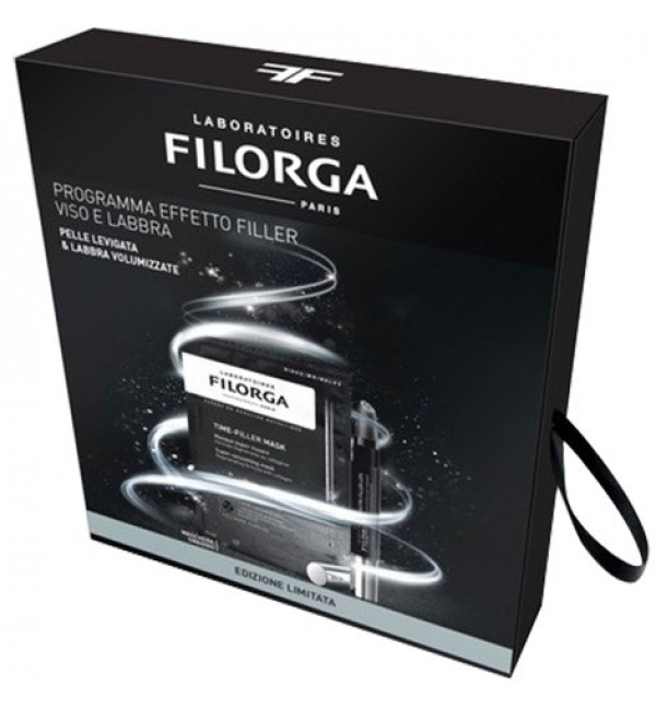 FILORGA COFANETTO NUTRI LIPS NATALE 2020 1 NUTRI FILLER LIPS + 1 TIME FILLER MASK - farmaster.it