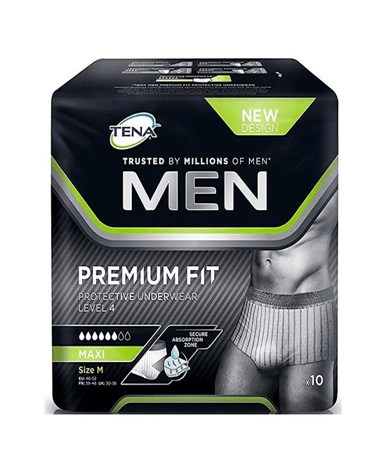 MUTANDINA ASSORBENTE MASCHILE TENA MEN PREMIUM FIT LIVELLO 4 L/XL 8 PEZZI - farmaster.it