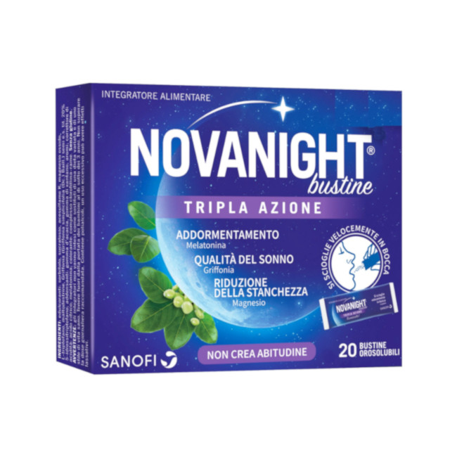 NOVANIGHT 20 BUSTINE TRIPLA AZIONE - farmaster.it