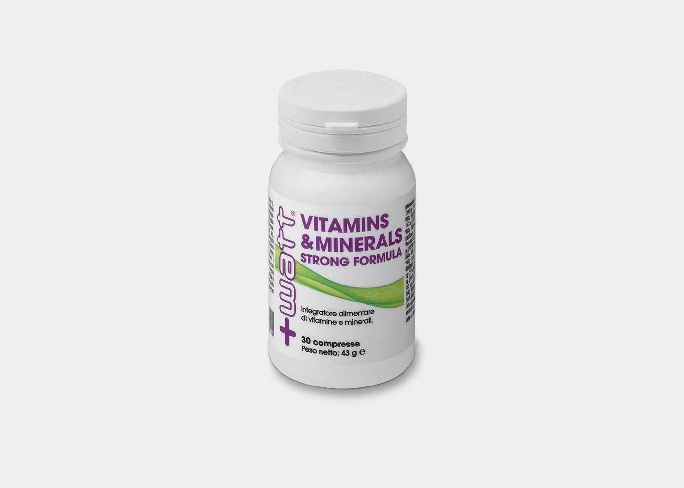 VITAMIN & MINERALS STRONG FORMULA 120 COMPRESSE - farmaster.it