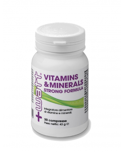 VITAMIN & MINERALS STRONG FORMULA 30 COMPRESSE - farmaster.it