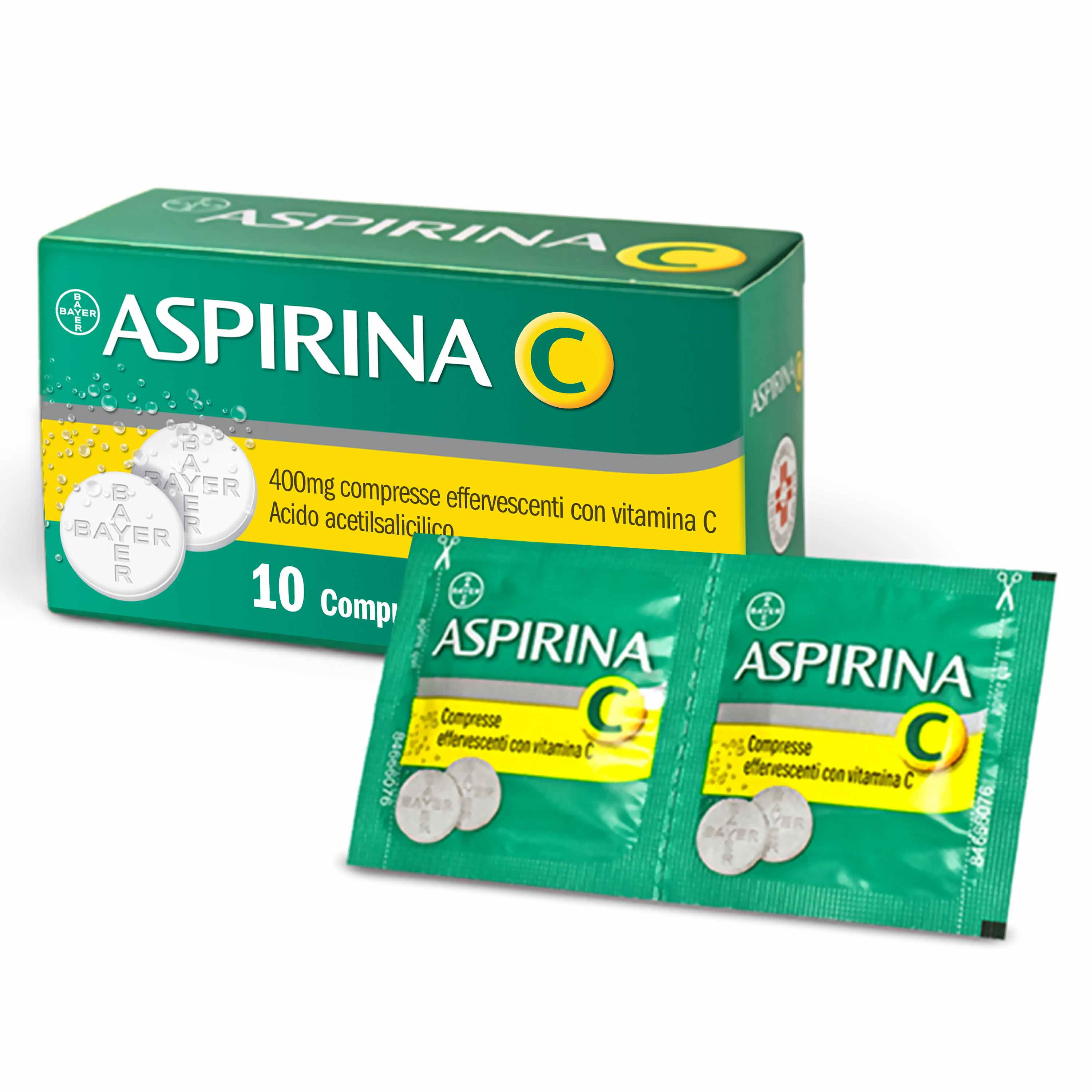 ASPIRINA C*10CPR EFF 400+240MG - farmaster.it
