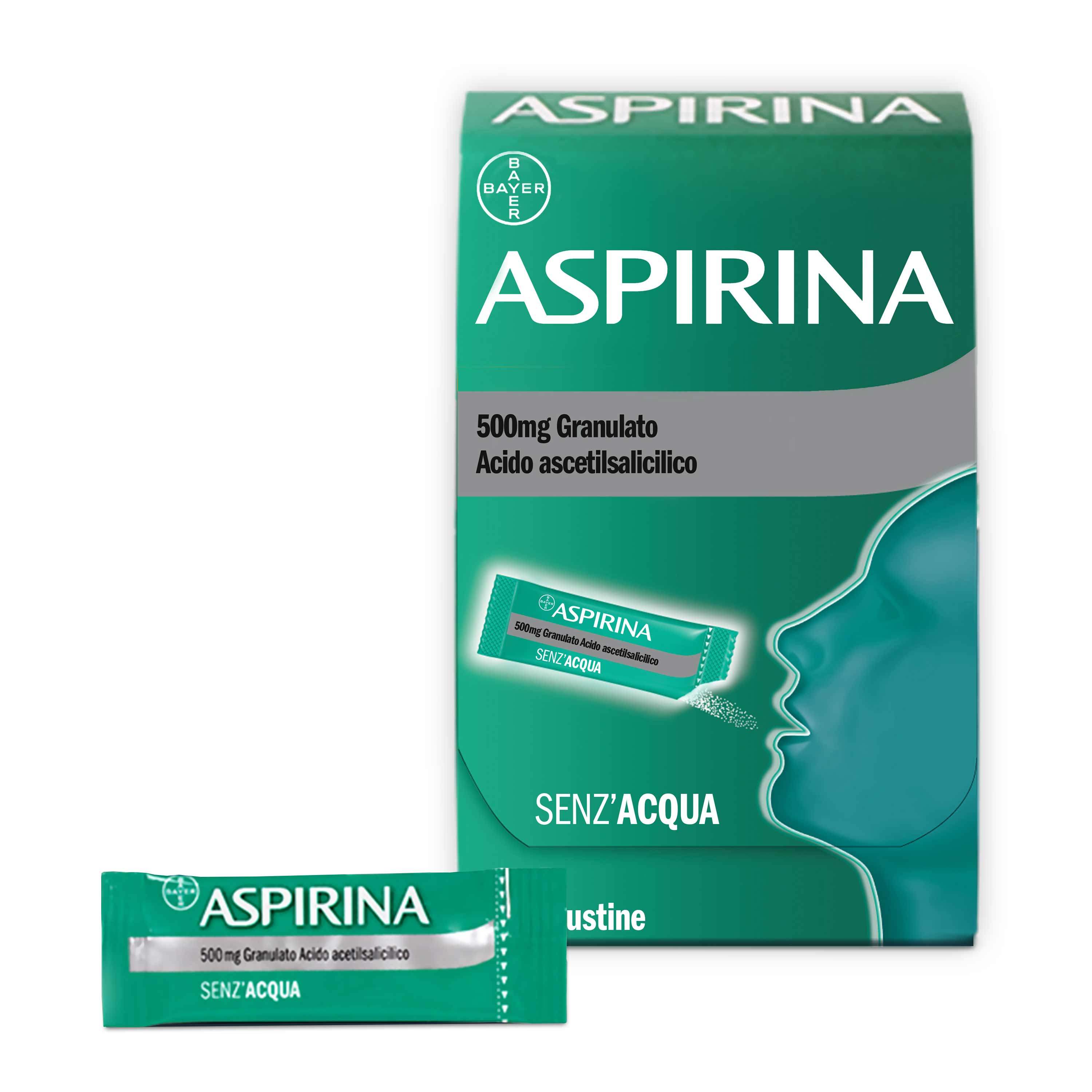 ASPIRINA*OS GRAT 10BUST 500MG - farmaster.it