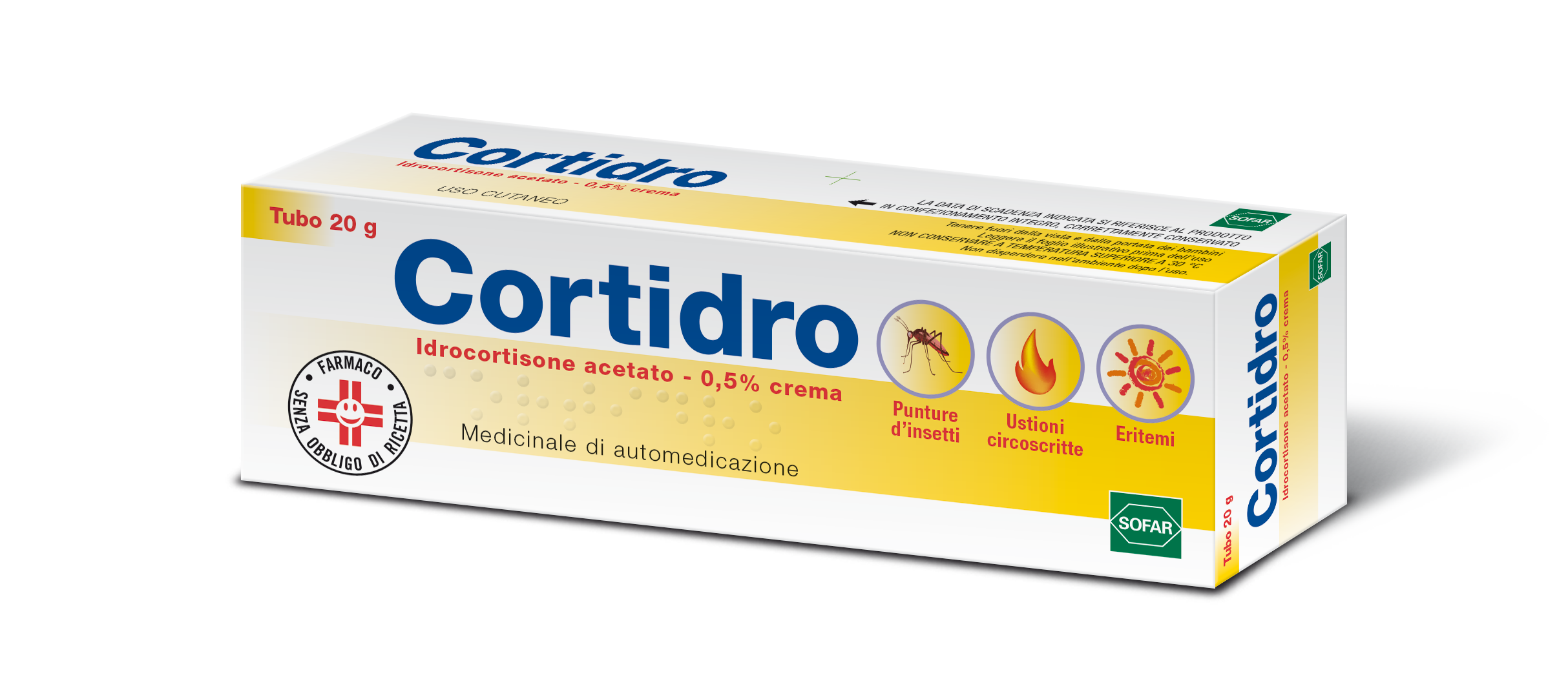 CORTIDRO*CREMA 20G 0,5% - farmaster.it