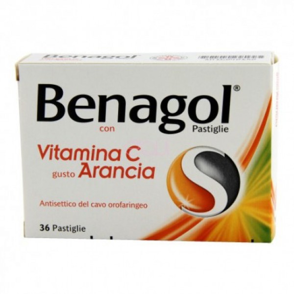 BENAGOL VIT C*36PAST ARANCIA - farmaster.it