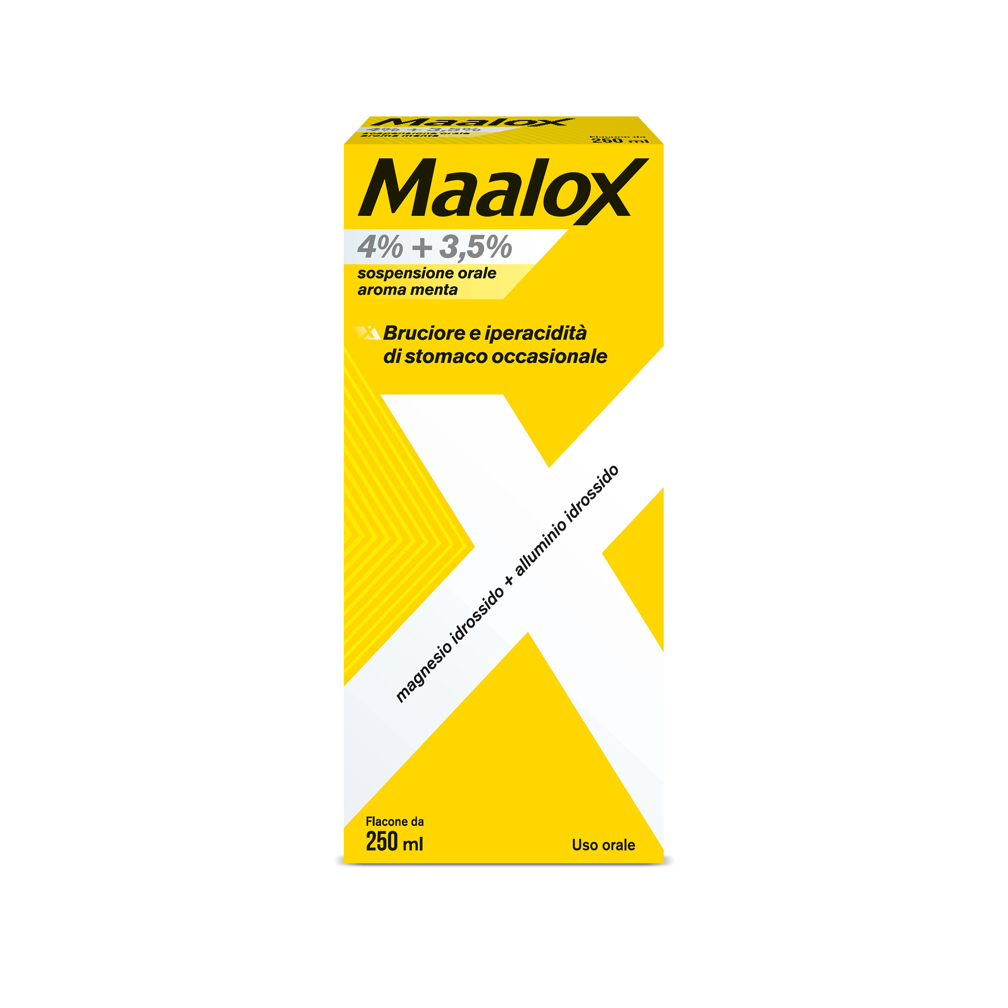 MAALOX*OS SOSP 250ML 4+3,5% ME - farmaster.it