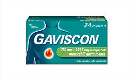 GAVISCON*24CPR MENT250+133,5MG - farmaster.it
