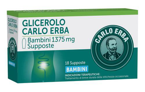 GLICEROLO*BB 18SUPP 1375MG - farmaster.it
