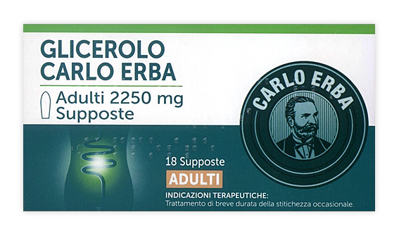 GLICEROLO*AD 18SUPP 2250MG - farmaster.it