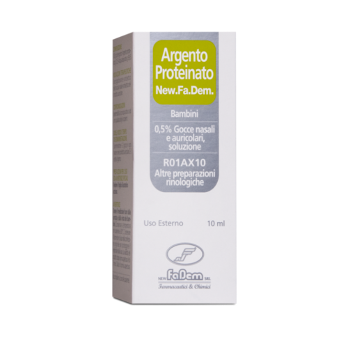 ARGENTO PROTEINATO*0,5% 10ML - farmaster.it