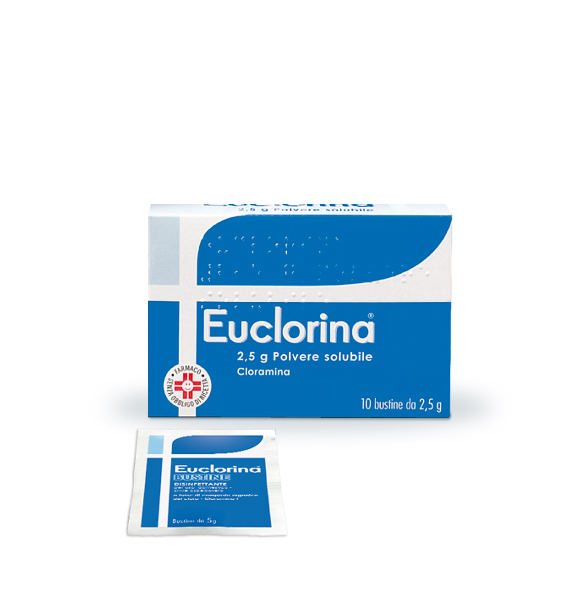EUCLORINA*POLV SOL 10BUST 2,5G - farmaster.it
