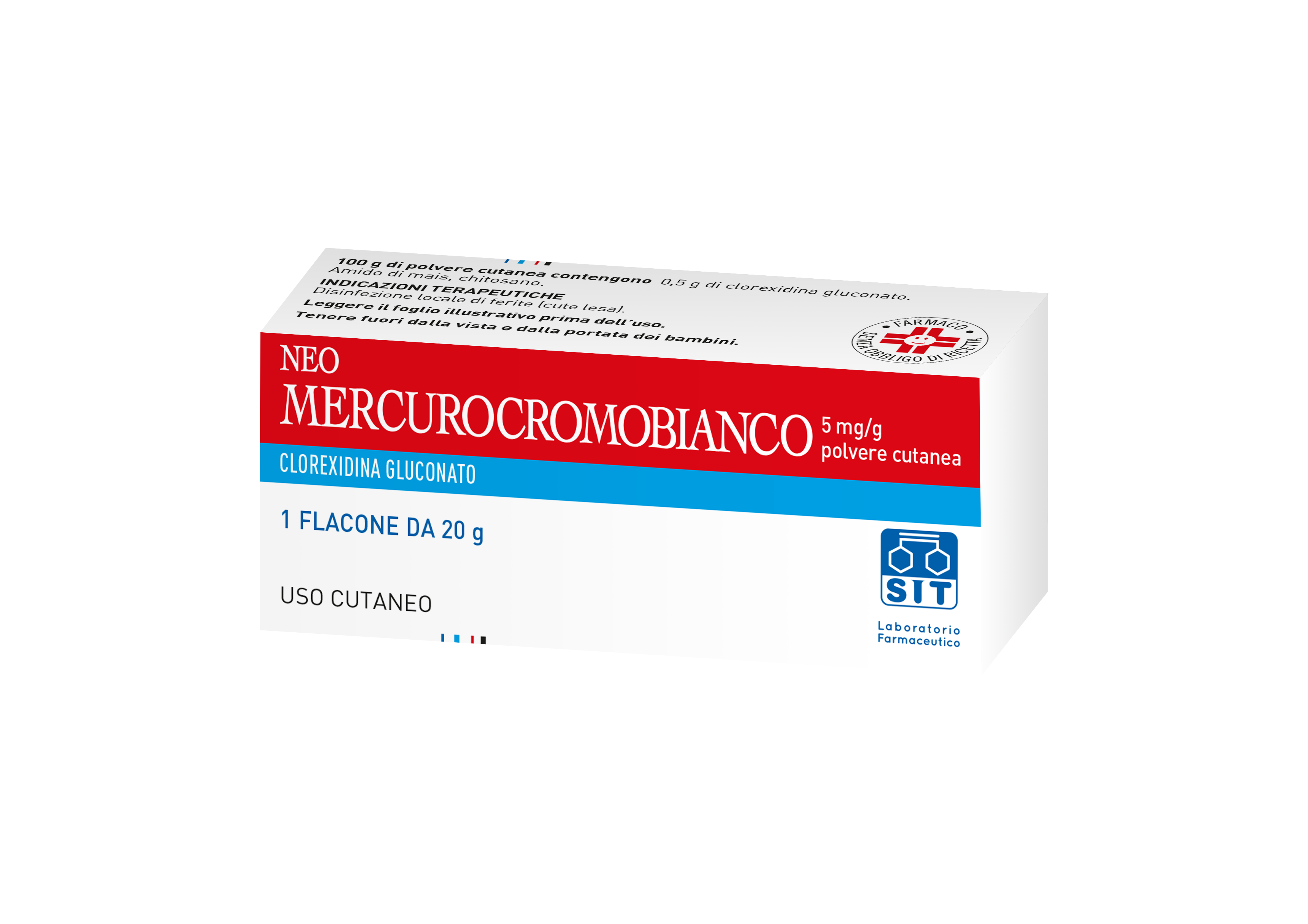 NEOMERCUROCROMO BIANCO*POLV20G - farmaster.it