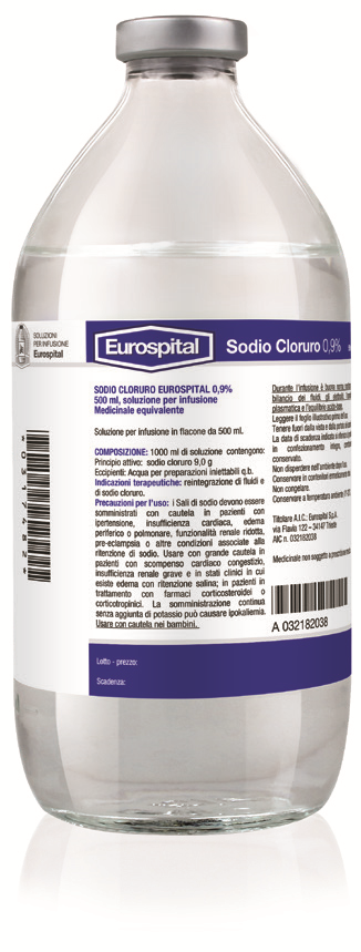 SODIO CLORURO EUROS*0,9% 500ML - farmaster.it