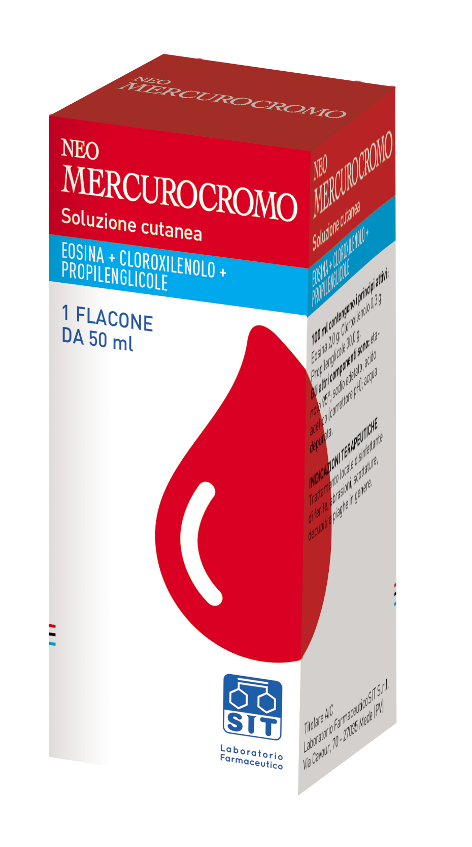 NEOMERCUROCROMO*SOLUZ FL 50ML - farmaster.it