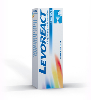 LEVOREACT*SPRAY NAS 10ML 0,5MG - farmaster.it