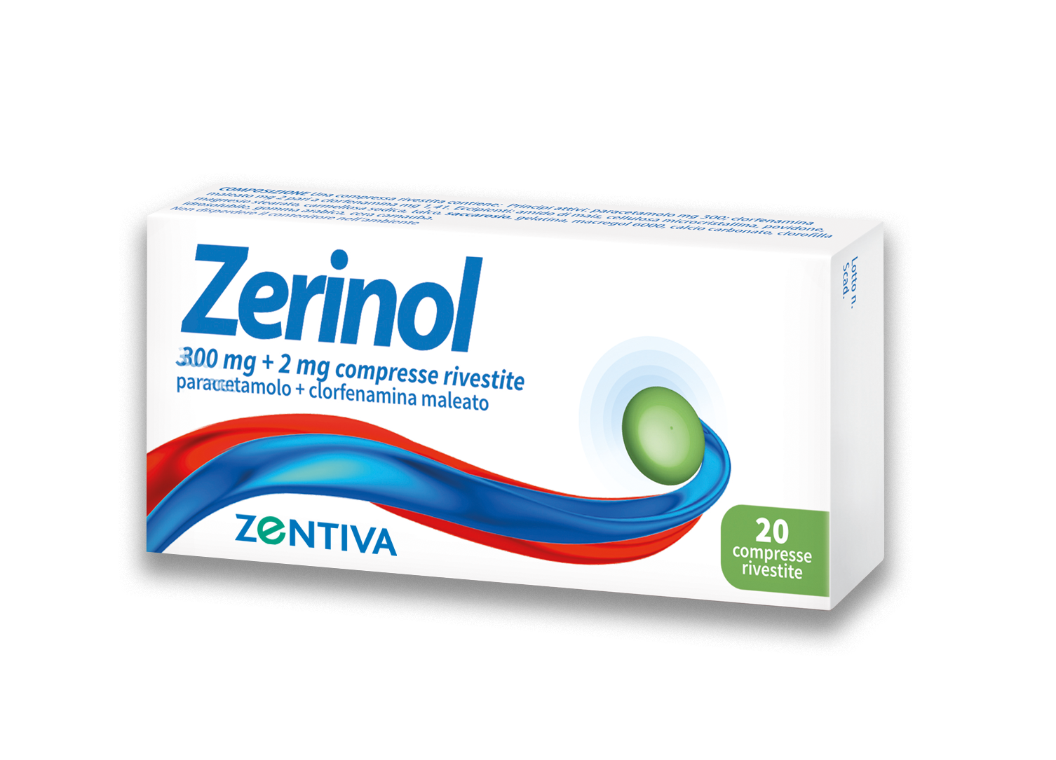 ZERINOL*20CPR RIV 300MG+2MG - farmaster.it