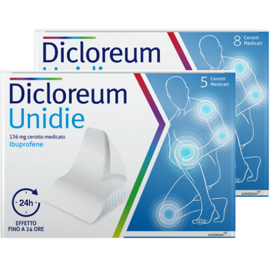 DICLOREUM UNIDIE*5CER 136MG24H - farmaster.it