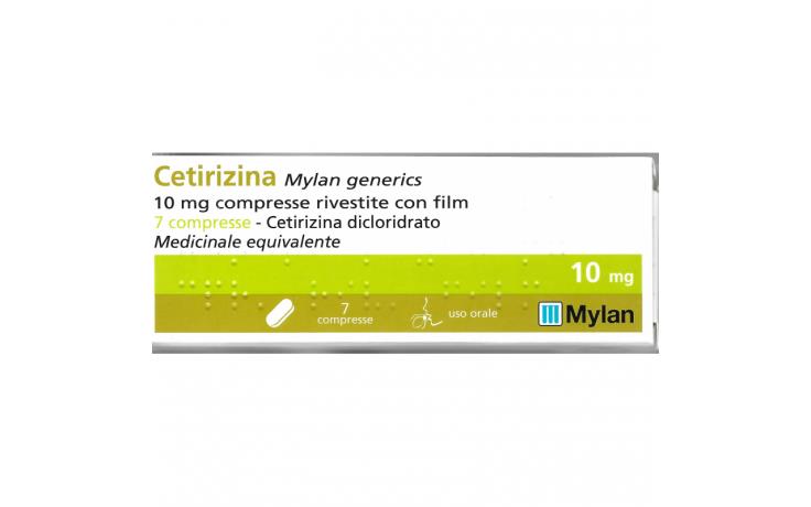 CETIRIZINA MY*7CPR RIV 10MG - farmaster.it