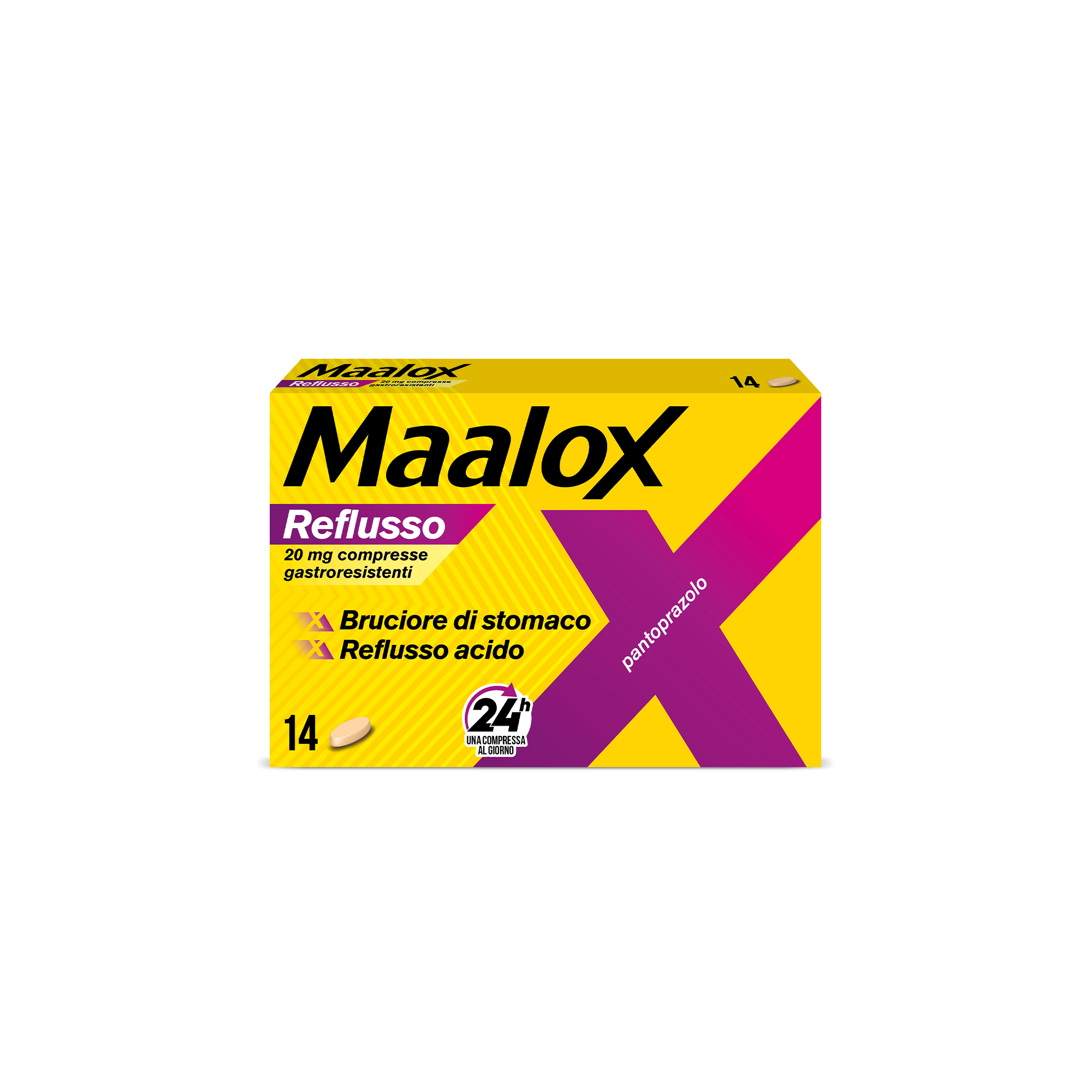 MAALOX REFLUSSO*14CPR 20MG - farmaster.it