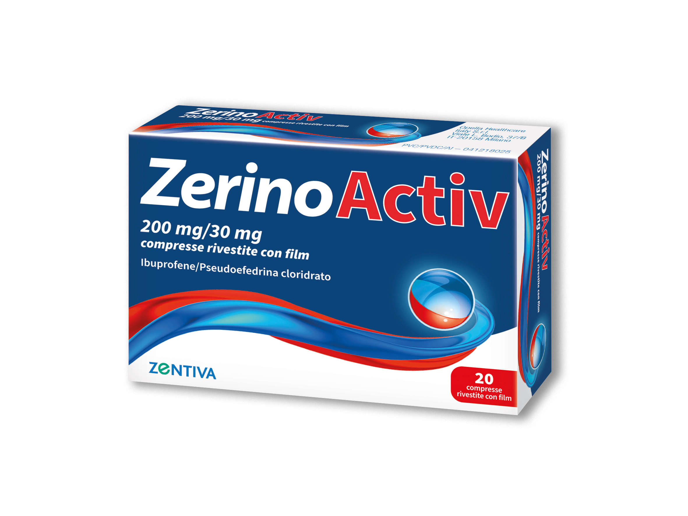 ZERINOACTIV*20CPR 200MG+30MG - farmaster.it