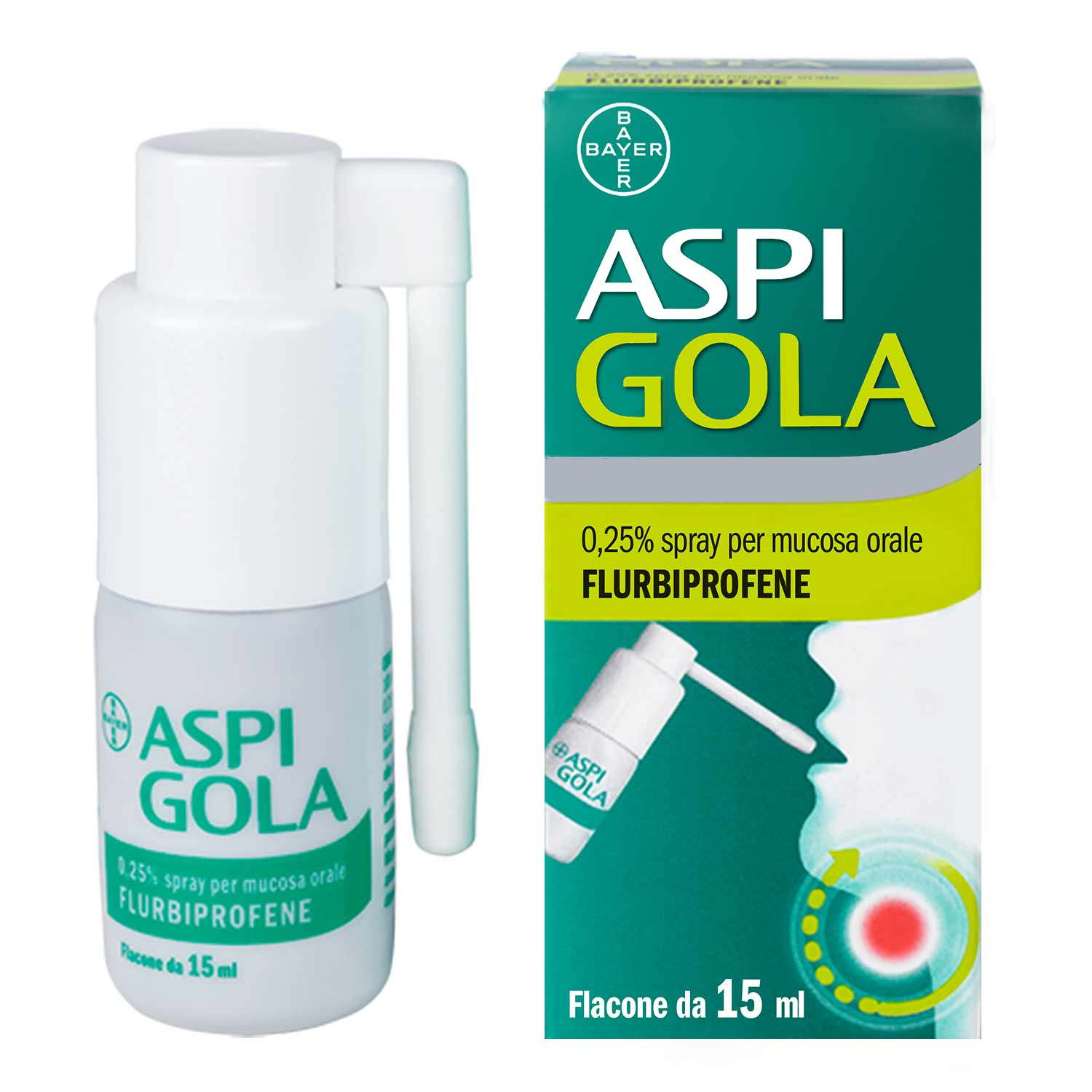 ASPI GOLA*OS SPRAY 15ML 0,25% - farmaster.it