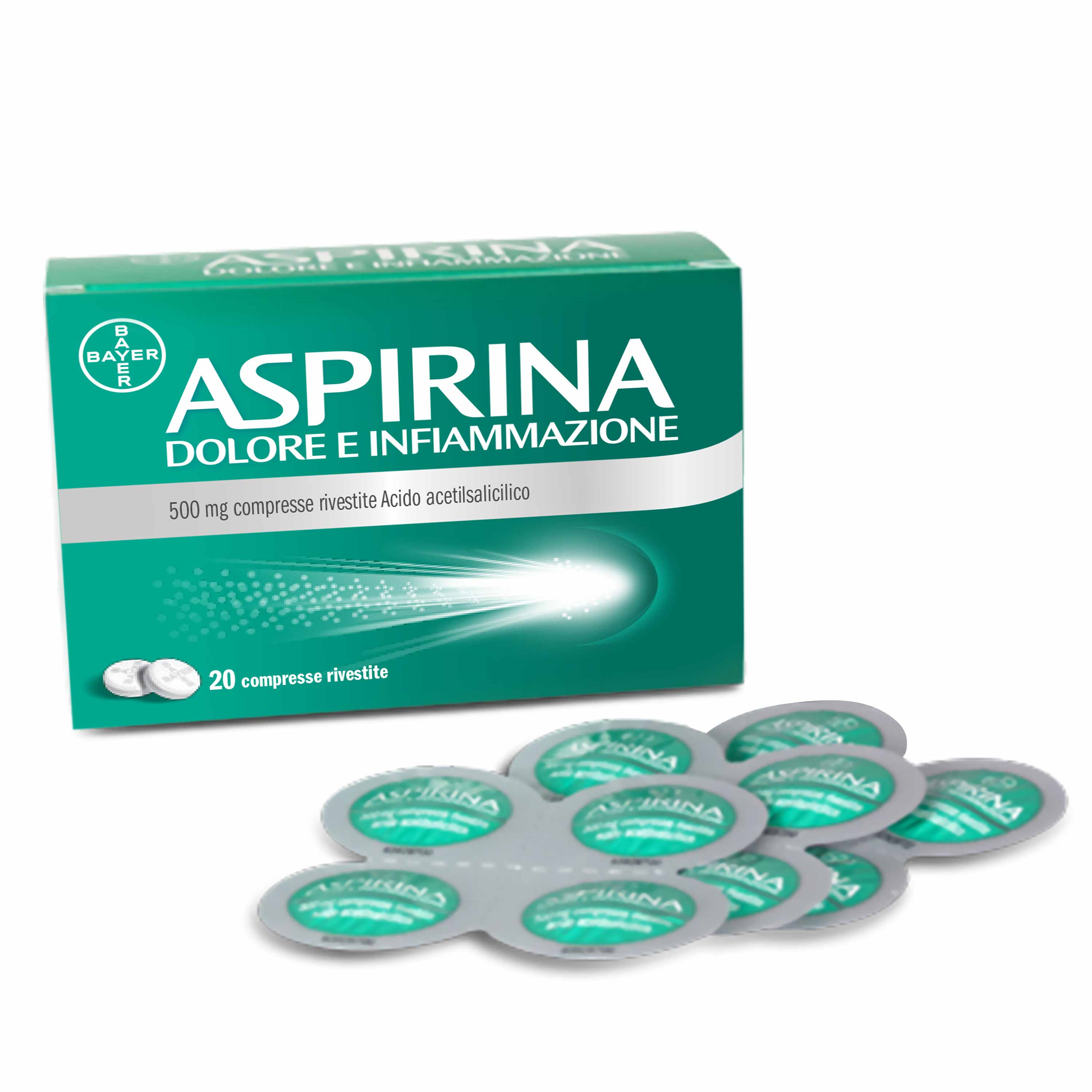 ASPIRINA DOLORE INF*20CPR500MG - farmaster.it