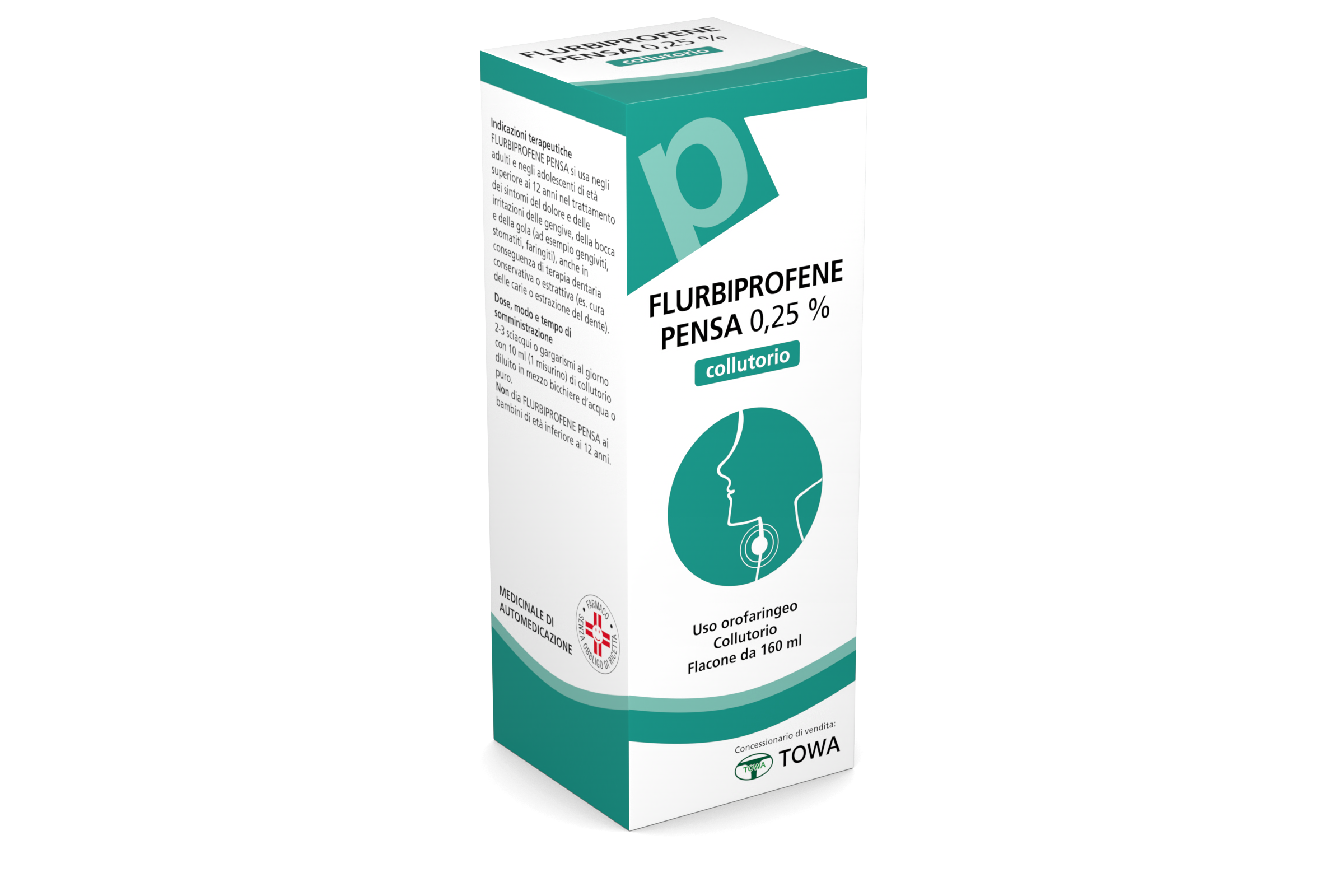 FLURBIPROFENE PE*COLLUT 160ML - farmaster.it