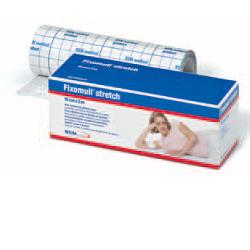 FASCIA AUTOADESIVA IPOALLERGENICA FISSAGGIO CATETERI FIXOMULL STRETCH. SUPPORTO IN POLIESTERE NON TESSUTO BIANCO, MASSA IN POLICARBONATO SENZA RESINE E GOMME NATURALI. 10X200CM - farmaster.it
