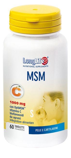 LONGLIFE MSM 1000 MG 60 TAVOLETTE - farmaster.it