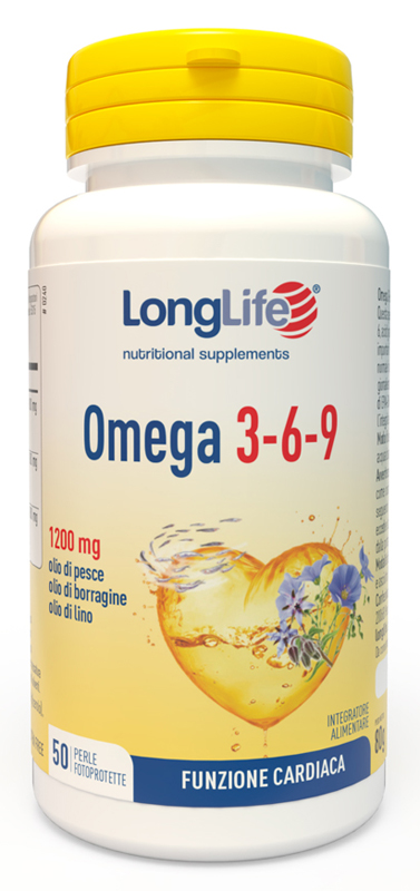 LONGLIFE OMEGA 3-6-9 50 PERLE FOTOPROTETTE - farmaster.it