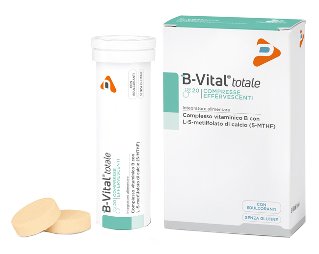 B-VITAL TOTALE ARANCIA 2 TUBI 10 COMPRESSE EFFERVESCENTI - farmaster.it