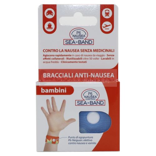 BRACCIALE ANTI NAUSEA PER BAMBINI P6 NAUSEA CONTROL 2 PEZZI - farmaster.it