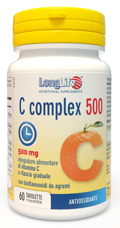 LONGLIFE C COMPLEX 500 TIME RELEASED 60 TAVOLETTE - farmaster.it