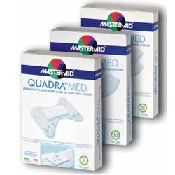 CEROTTO MASTER-AID QUADRA DERMOATTIVO GRANDE 10 PEZZI - farmaster.it