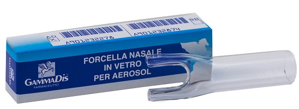 FORCELLA IN VETRO MODELLO DA ADULTO RICAMBIO PER AEROSOL - farmaster.it