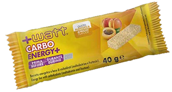 CARBO+ BARRETTA ENERGETICA ALBICOCCA 40 G - farmaster.it