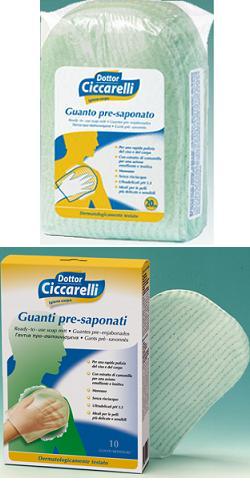 CICCARELLI GUANTO PRESAPONATO 10 PEZZI - farmaster.it