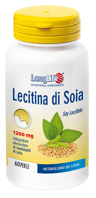 LONGLIFE LECITINA SOIA 60 PERLE DI GELATINA DA 1,7 G - farmaster.it