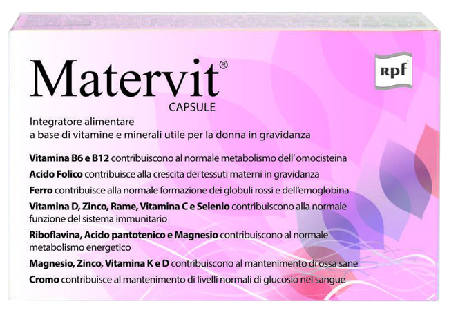 MATERVIT 30 CAPSULE - farmaster.it