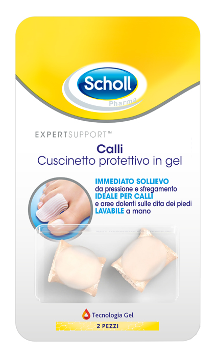 CUSCINETTI PROTETTIVI PER PIEDI CALLI SCHOLL GELACTIV 2 PEZZI - farmaster.it