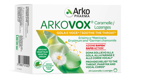 ARKOVOX MENTA/EUCALIPTO 24 CARAMELLE - farmaster.it
