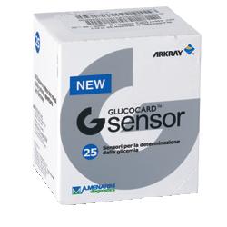 STRISCE MISURAZIONE GLICEMIA GLUCOCARD G SENSOR 25 PEZZI - farmaster.it