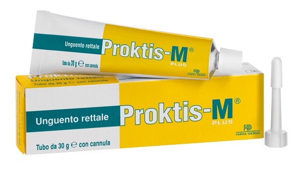 UNGUENTO RETTALE PROKTIS/M PLUS 30G CON CANNULA - farmaster.it