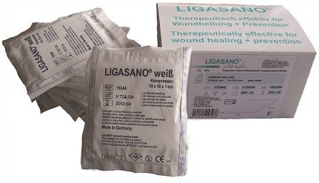 MEDICAZIONE IN COMPRESSE DI POLIURETANO ESPANSO FORMATO DA RETICOLI CELLULARI A NIDO D'APE 10X10X1CM 10 PEZZI - farmaster.it