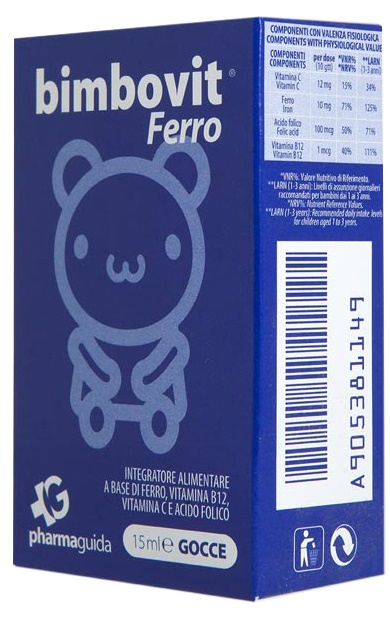BIMBOVIT FERRO GOCCE 15 ML - farmaster.it