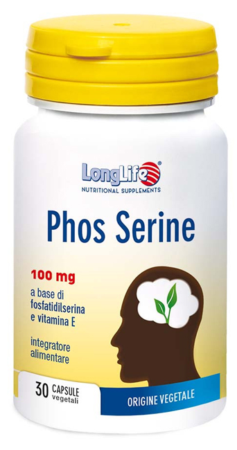 LONGLIFE PHOS SERINE 30 CAPSULE VEGETALI - farmaster.it
