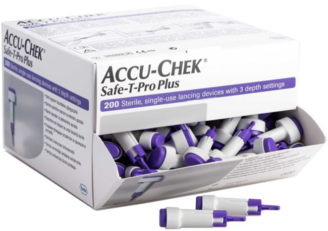 LANCETTE PUNGIDITO ACCU-CHEK SAFE T PRO PLUS PD 200 PEZZI - farmaster.it