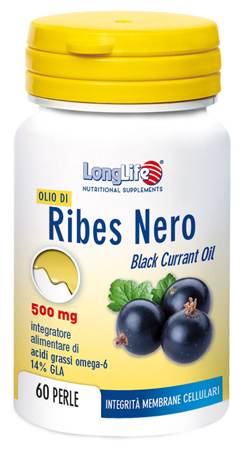 LONGLIFE OLIO RIBES NERO 60 PERLE DI GELATINA - farmaster.it