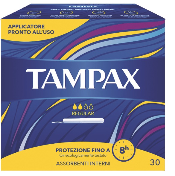 TAMPAX BLUE BOX REGULAR 30 PEZZI - farmaster.it